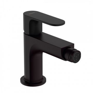 Baterie bideu Hansgrohe Rebris S, cu ventil Pop-Up - Culoare Negru