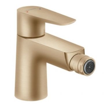 Baterie bideu Hansgrohe Talis E cu ventil pop-up - Culoare bronz