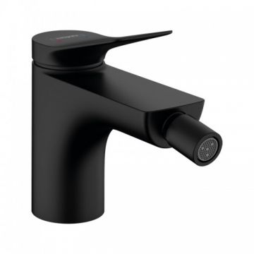 Baterie bideu Hansgrohe Vivenis cu ventil Pop-Up - Culoare Negru